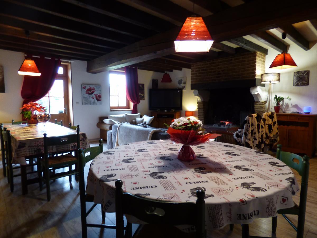 La Ferme Du Chateau Bed & Breakfast Tresnay Luaran gambar