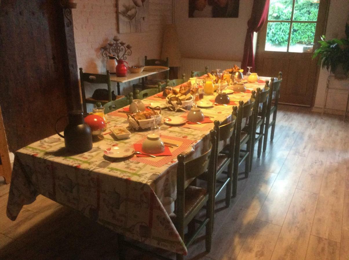 La Ferme Du Chateau Bed & Breakfast Tresnay Luaran gambar